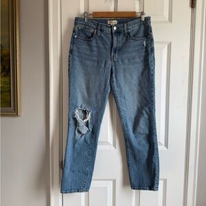 Madewell mid rise perfect vintage jeans